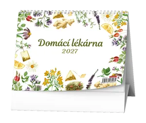 Stolový kalendár - Domáca lekáreň